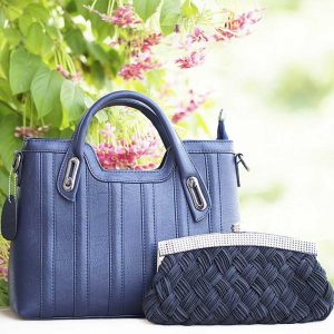 Pure Leather Blue Bag
